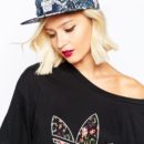 Dark Floral Cap