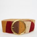 Suede Buckle Belt